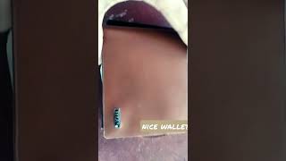 ##unboxing titan wallet for  price by 2099 bifold tan full on geiune lather gift ke liye