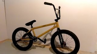 Wrapping My BMX Bike Gold.