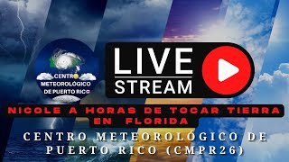 LIVE ALERT: NICOLE SE DIRIGE HACIA FLORIDA COMO UNA POTENTE TORMENTA TROPICAL