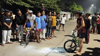 JOKI KURANG FOKUS KALAH JAUH‼️Rambo vs Gendon | Balap sepeda onthel Sidoarjo