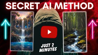 How to Create  Relaxing Videos Under 2 Mins (Viral Niche) NEW AI METHOD