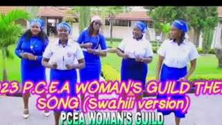 Nakazana//2023 PCEA Woman's Guild Theme song//Swahili version//Lyrics Video.