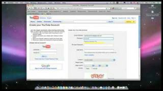 Como crear una cuenta en YouTube