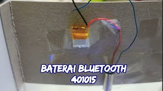 Tes Baterai Bluetooth 401015 Menyalakan Motor 615 | sarjana mipa #viral #corelessmotor #testtrust