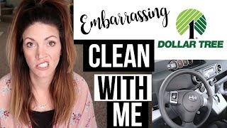 DOLLAR TREE CAR ORGANIZATION // Clean With Me