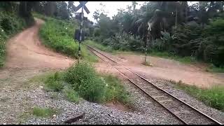 Trem América Latina logística acelerando na  subida da serra do Rio Natal são bento do Sul