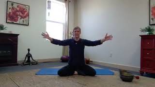 Hatha Yoga with Chris  leading from the Heart part 2