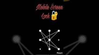 Mobile Screen Lock part 3|| #shorts #screenlock #mobile