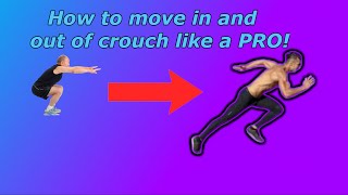 Guide on how to move out of crouch and run cancel in melee!