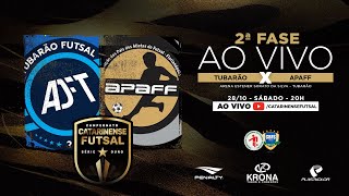 CAMPEONATO CATARINENSE SÉRIE OURO 2023 - 2ª FASE - Tubarão Futsal X APAFF Florianópolis