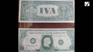 El único billete del IVA que existe en Colombia