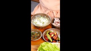 힐링 요리 돼지고기 장조림, 콩국 [2024.11.05]