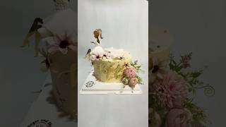 Bridal shower cake 👰‍♀️ #cake #cakeart #youtubeshorts #shorts #ytshorts #shortsviral #viralvideo