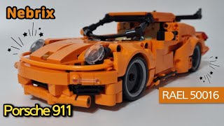 Porsche 911 Technic Brick - Speed Build & Review ⚡️ RAEL (Leier) 50016 포르쉐 911 테크닉