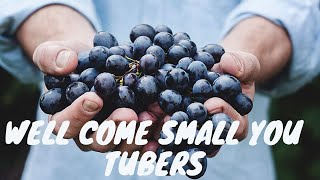 Well come small you tubers  CALLING ALL SMALL YOUTUBERS  SUPPORT*