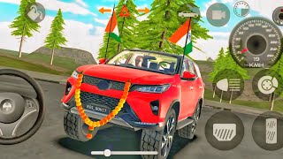 Modified  Fortuner || Indian Car Simulator 3D|| Android gameplay|| Fortuner gadiwala  Game