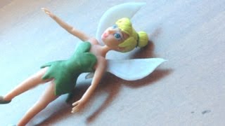 Tutorial TINKER BELL (campanita) Porcelana fria, plastilina + FELIZ AÑO