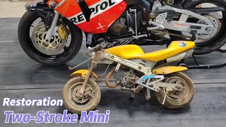 Complete Two Stroke Mini Motorcycle Restoration – Full Version