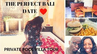 TRAVEL VLOG: A DATE IN BALI ( Spend the day with us) + Private Pool Villa Tour  | JOY QUINT