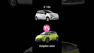 Jac E10X vs BYD Dolphin mini (versiones tope)... #jac #e10x #byd #dolphinmini #autoselectricos