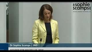 Question to the Environment Minister on the water trigger | Dr Sophie Scamps MP | 21 March 2024