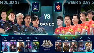 DNS Hammersonic vs Aura Blaze GAME 2 | MDL ID S7 Week 5 Day 3 | Regular Season