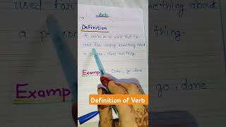 Verb/definition of verb/verb/verb ki definition/verb ki paribhasha#short