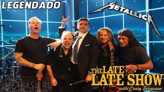 Entrevista Lars Ulrich & James Hetfield no Late Late Show w/ Craig Ferguson [LEGENDADO PT-BR]