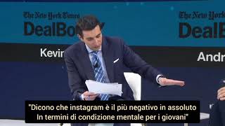 "L'effetto di instagram sui giovani" (Parla il fondatore)