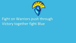 Westcliff University's Fight Song, "Fight Blue and Gold"