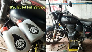 Royal Enfield Bullet BS6 Full Service || How to Replace Chain Sproket in Bullet ||