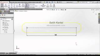 17  - Solidworks 2013 Eğitim - Offset Komutu kullanımı