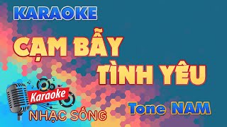 Cạm Bẫy Tình Yêu Remix Karaoke - Tone Nam  - Karaoke Nhạc Sống Sóc Trăng