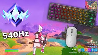 SteelSeries Apex Pro Mini ASMR 😴 Solo Gameplay 🏆 FORTNITEMARES Update! 540 FPS 4K ⭐