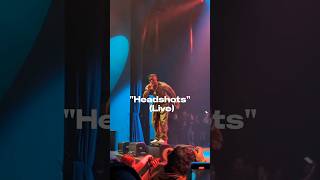 Isaiah Rashad performs "Headshots" (Live) Cilvia demo tour Los Angeles, CA