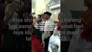 alhamdulillah sholat id , 2023#viral#anto88channel#jakartapusat#indonesa#iduelfitri