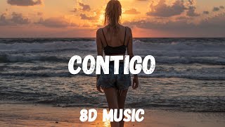 Danna Paola - Contigo (8D Music)