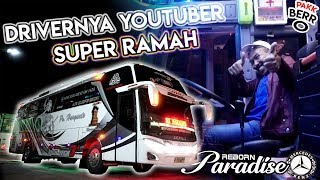 KOCAK !! DRIVERNYA YOUTUBER RAMAH BANGET || Trip Po.Haryanto 065 Paradise Reborn Kudus-Pulogebang