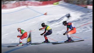 Bericht über die FIS Skicross Weltcup Rennen im Februar 2024 auf der Reiteralm!