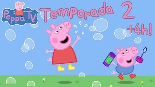 +4 HORAS Peppa Pig Temporada 2 Completa (52 Episodios) en Español Castellano