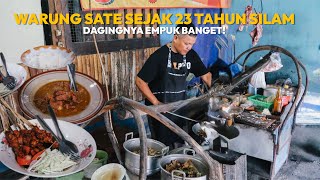 WARUNG SATE KAMBING PAK IS 5 TERNYATA EMPUK BANGET DAGINGNYA !