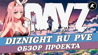 ОБЗОР ПРОЕКТА DIZNIGHT RU PVE #dayz