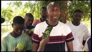 La ferme de Malang Diedhiou ancien arbitre.