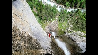 Bco. del Cebollar, Salto del Carpin (Alto Aragon, Valle del Ara) 2009