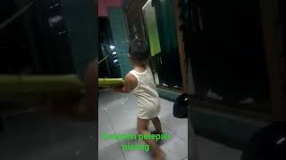 anak kampung, senapan peepah pisang