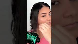 ESCOVA SECADORA no cabelo CACHEADO - resenha completa no canal