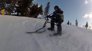 Wierch Pośredni Salmopol - SkiBike & SkiBob United - daylight