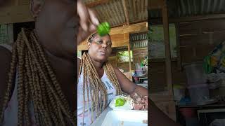 from the other day, eating the hottest pepper 🌶 in Jamaica 🇯🇲 🌶😋💯🇯🇲