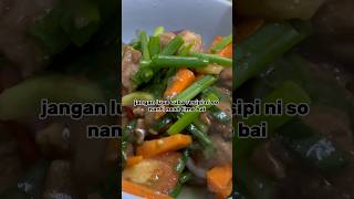 Resepi Daging Masak Sos Tiram