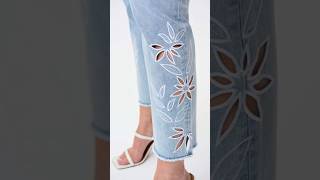 Latest jeans designs😍#jeans #denim #fashion #trending #fashiontrends #yt #shorts